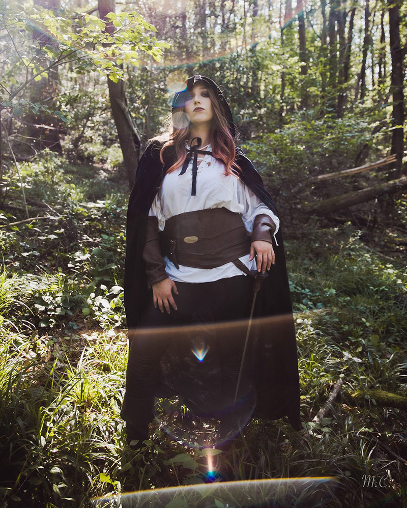 Cosplay de Kin par Aria, photo par Louve des Steppes